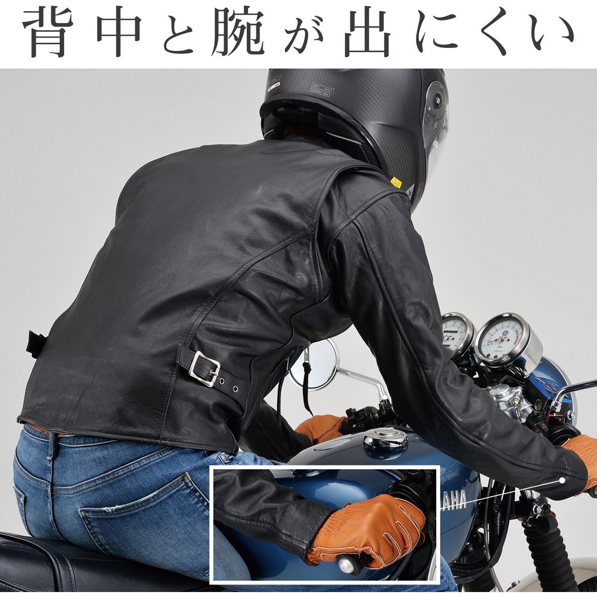 17818 DL-003 バイク用 ダブルライダースジャケット レザー DAYTONA(デイトナ) ブラック色 WL(レディース)サイズ -  【通販モノタロウ】