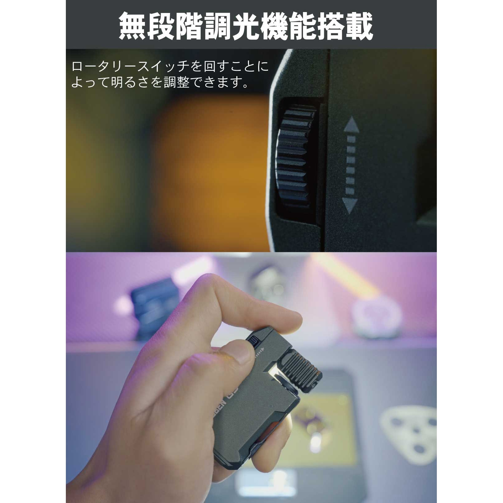 G5-BK 超小型充電式フラッシュライト【G5】 WUBEN(ウーベン) ブラック