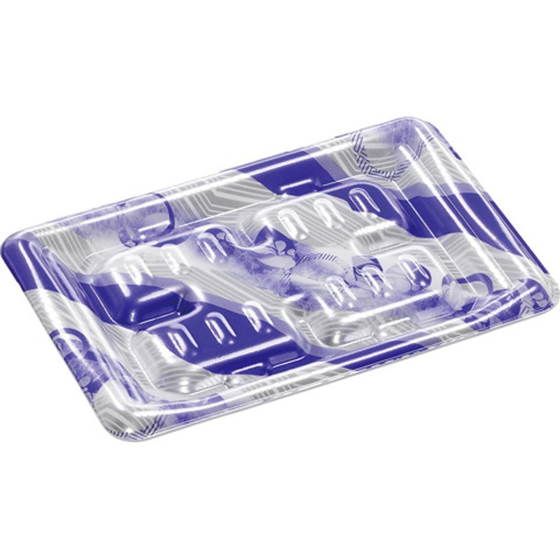 20-13 スプラッシュブルー 刺身・鮮魚容器MHT 1ケース(50枚×24袋) エフピコ 【通販モノタロウ】