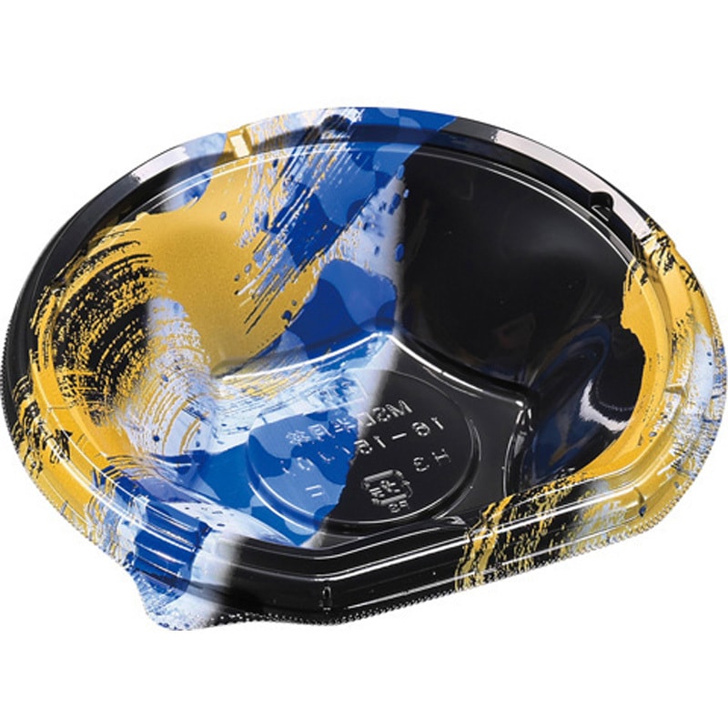 16-15(40) 風雷青 MSD半月丼 1ケース(50枚×24袋) エフピコ 【通販モノタロウ】