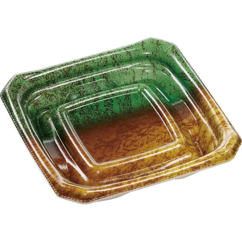 12-12 旬彩緑 Uステージ 本体 1ケース(50枚×32袋) エフピコ 【通販モノタロウ】