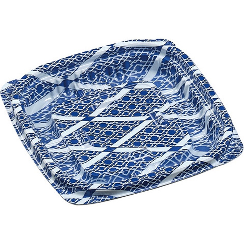 11-11(16) ひし格子青 MSD惣菜 1ケース(50枚×40袋) エフピコ 【通販モノタロウ】