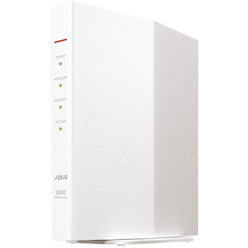 WSR-3000AX4P/DWH 無線LAN親機11ax/ac/n/a/g/b 2401+573Mbps 1台