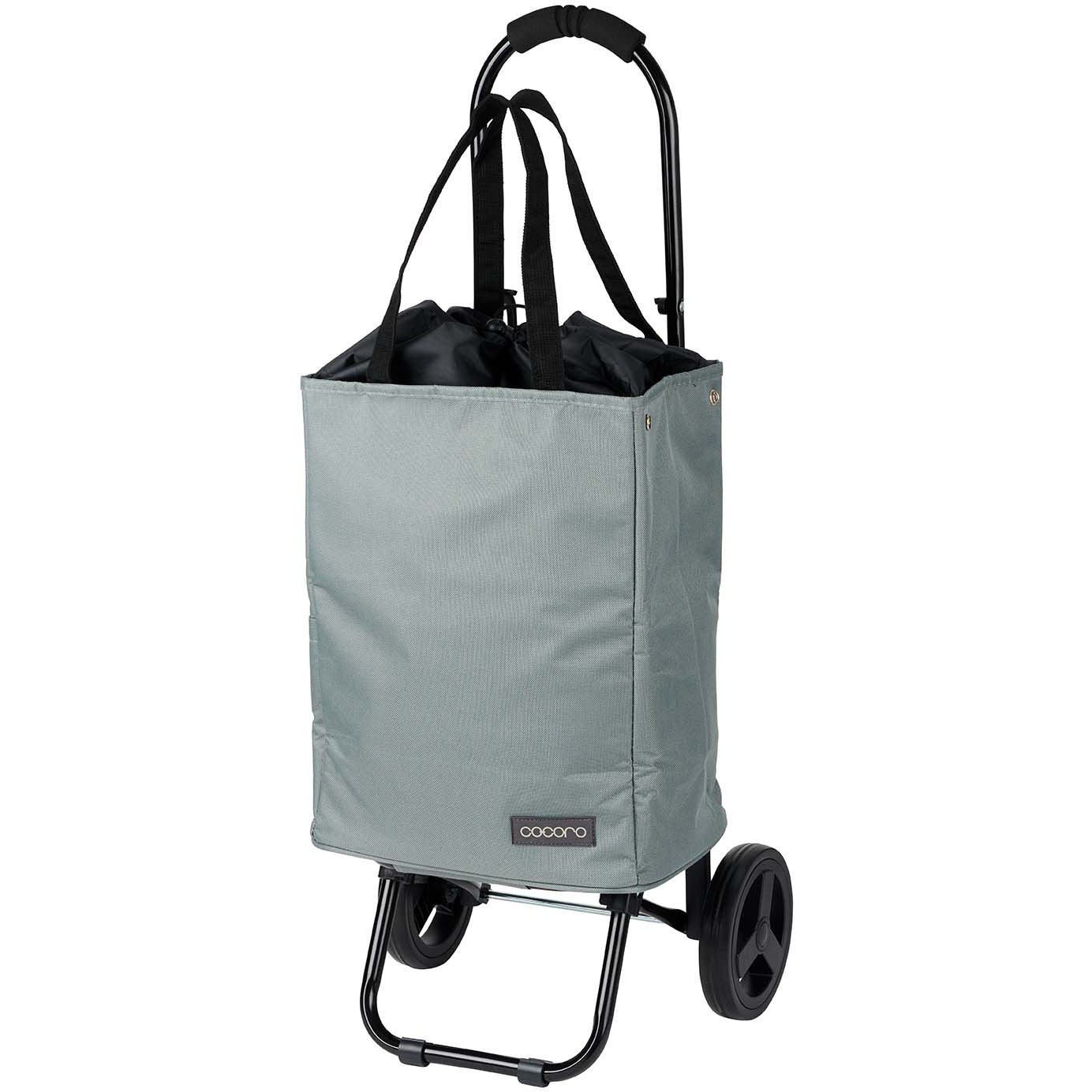 550748 ショッピングカート TOTE(トート) 保温 保冷 22L COCORO グレー