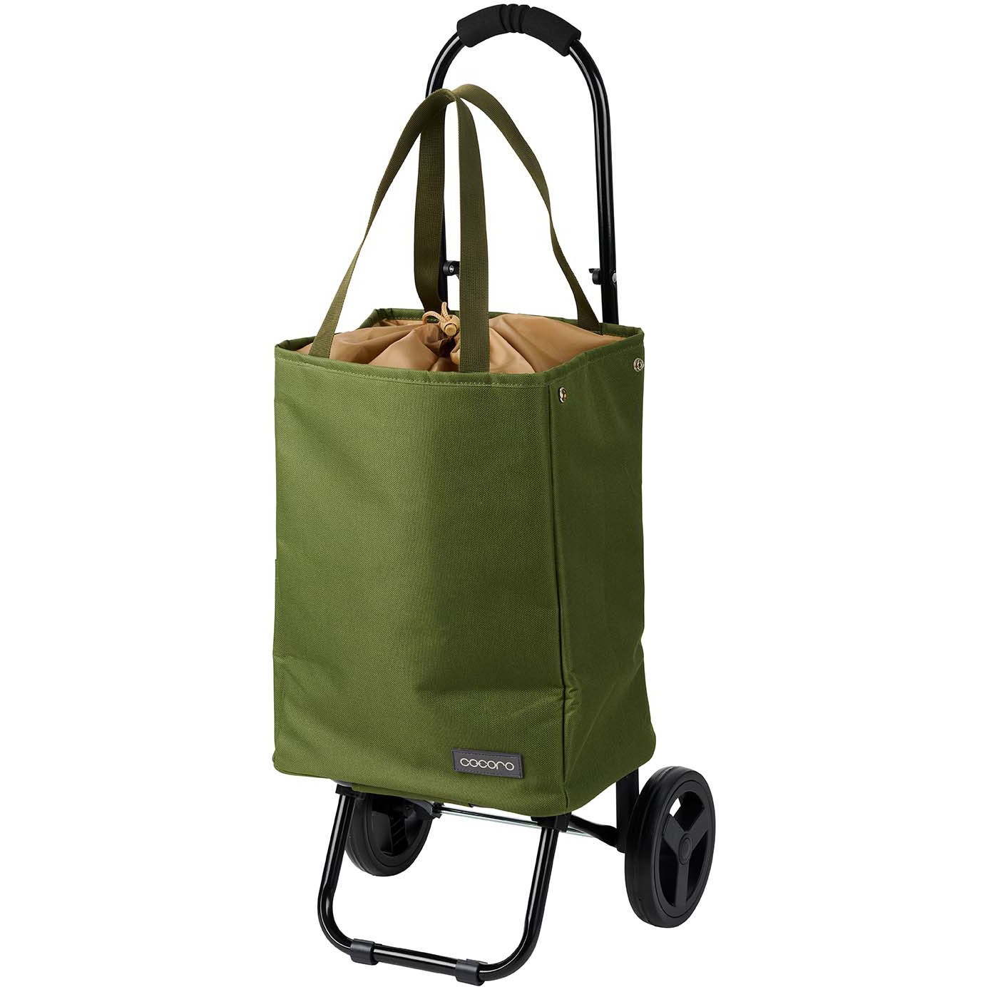 550700 ショッピングカート TOTE(トート) 保温 保冷 22L COCORO カーキ