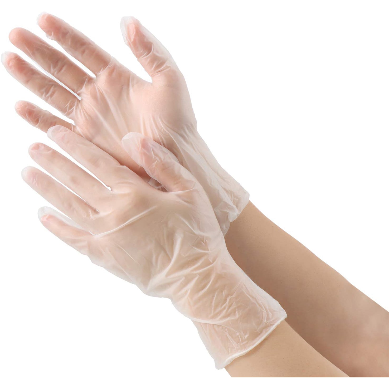 AG7340 AG7340 使い捨てプラスチック手袋 粉なし ACE GLOVE(エース