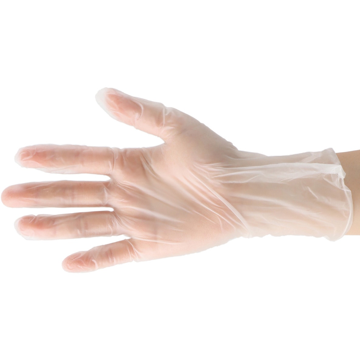 AG7340 AG7340 使い捨てプラスチック手袋 粉なし ACE GLOVE(エース