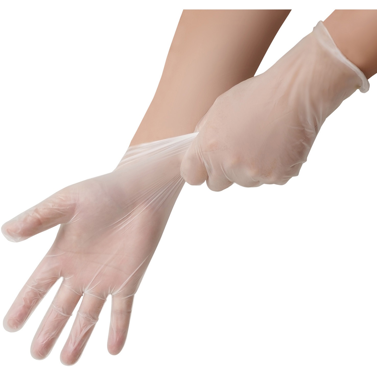 AG7340 AG7340 使い捨てプラスチック手袋 粉なし ACE GLOVE(エース