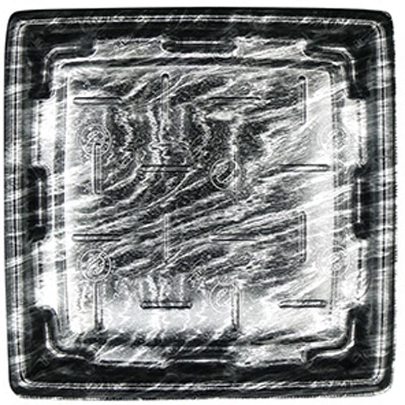 24-24平 エコ黒木銀 精肉容器MTD 本体 1ケース(50枚×8袋) エフピコ 【通販モノタロウ】