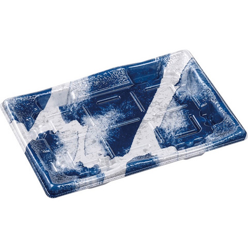 24-17 陶ぞめ紺 陶彩 本体 1ケース(50枚×12袋) エフピコ 【通販モノタロウ】