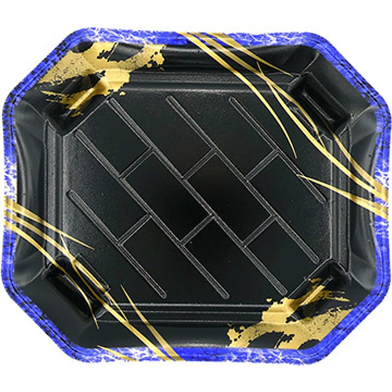 3-4 しずく岩青 美彩 本体 1ケース(50枚×12袋) エフピコ 【通販モノタロウ】ラップ・消耗品・食品包材