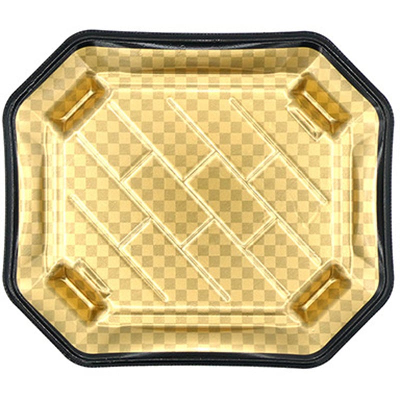 3-4 本市松 美彩 本体 1ケース(50枚×12袋) エフピコ 【通販モノタロウ】