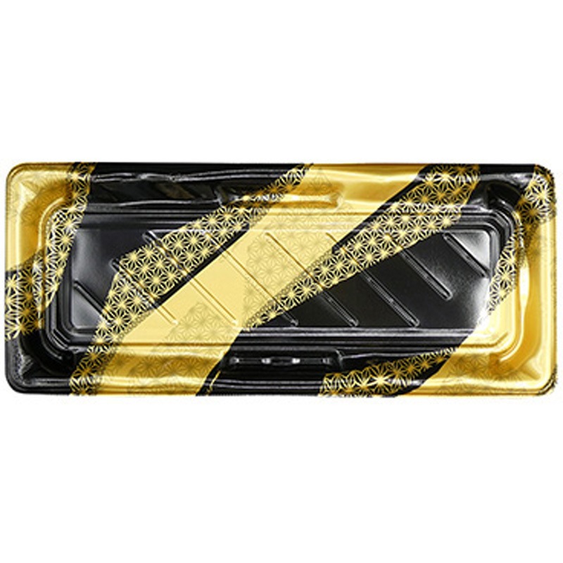 2-8 麻帯金 大波皿 本体 1ケース(50枚×12袋) エフピコ 【通販モノタロウ】 23,985円