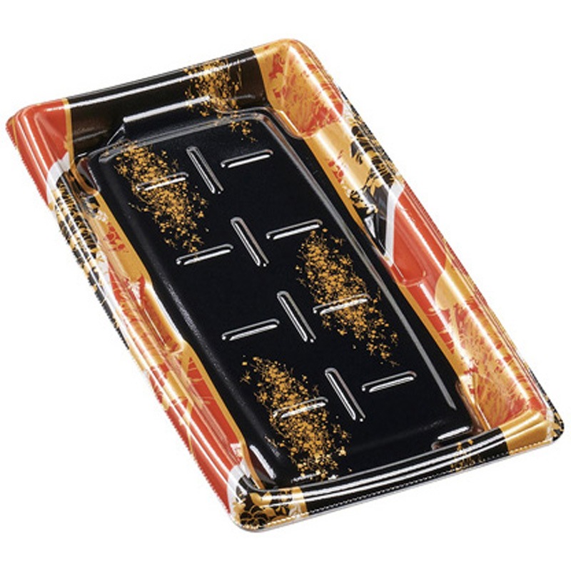 27-15平 流華赤 精肉容器MTD 本体 1ケース(50枚×12袋) エフピコ 【通販モノタロウ】