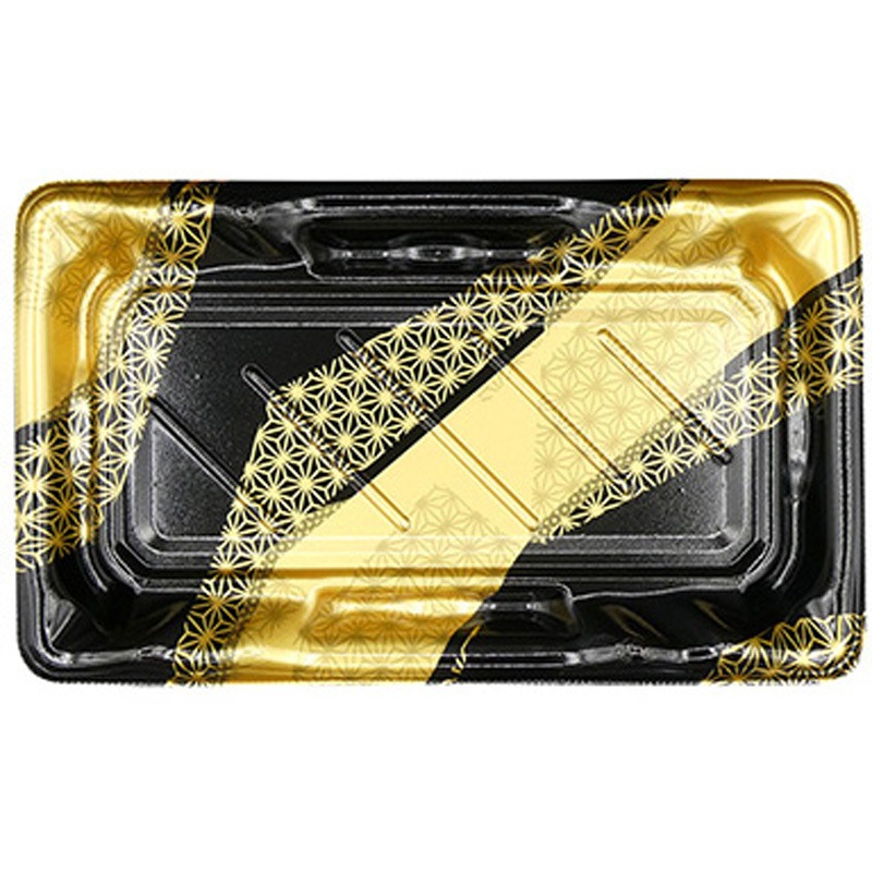 2-5(V1) 麻帯金 大波皿 本体 1ケース(50枚×16袋) エフピコ 【通販モノタロウ】ラップ・消耗品・食品包材