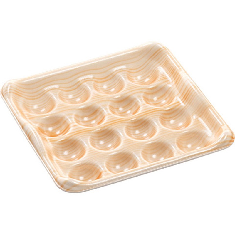 16 吉野杉 刺身・鮮魚容器TW 1ケース(50枚×18袋) エフピコ 【通販モノタロウ】