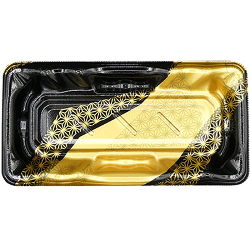 1-4(V1) 麻帯金 大波皿 本体 1ケース(50枚×24袋) エフピコ 【通販モノタロウ】
