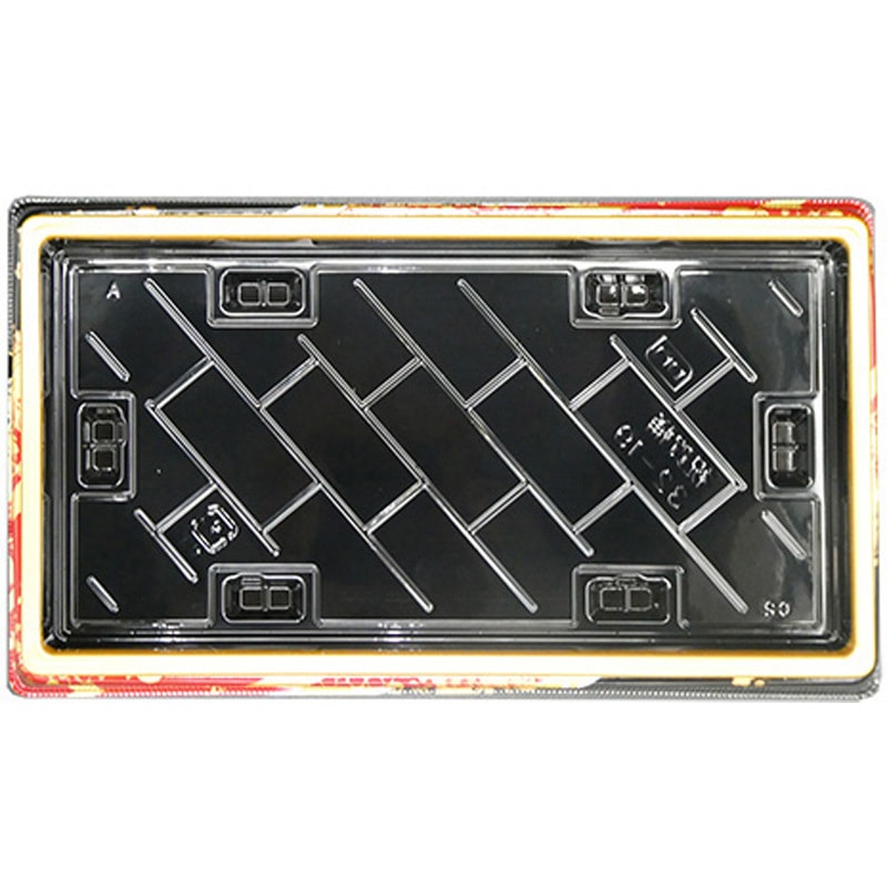 32-19 21貫 おとぎ赤 祝賀桶 1ケース(10枚×24袋) エフピコ 【通販モノタロウ】 27,346円