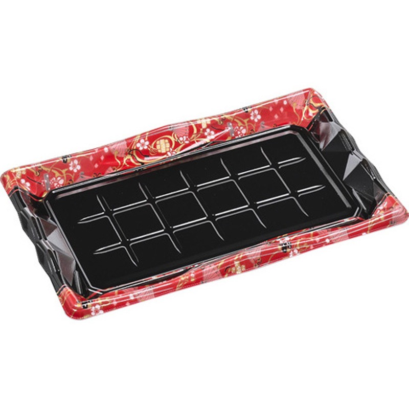 3-9 えびす赤 氷河 本体 1ケース(10枚×30袋) エフピコ 【通販モノタロウ】