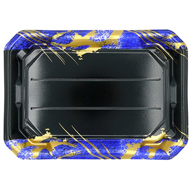 3-8 しずく岩青 美彩 本体 1ケース(10枚×30袋) エフピコ 【通販モノタロウ】