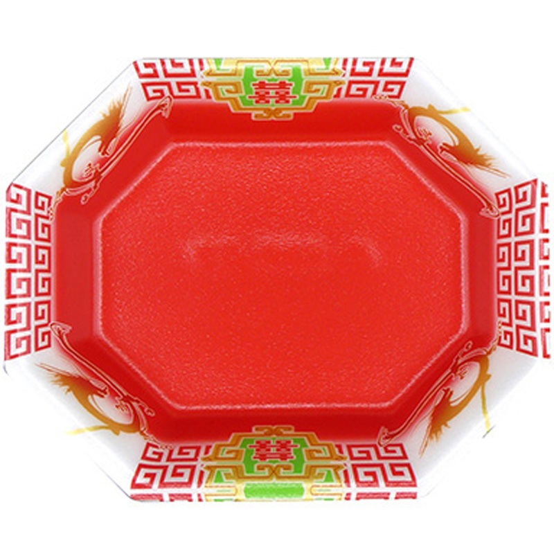 830-27 昇龍赤 惣菜・サラダ容器F 1ケース(50枚×40袋) エフピコ 【通販モノタロウ】