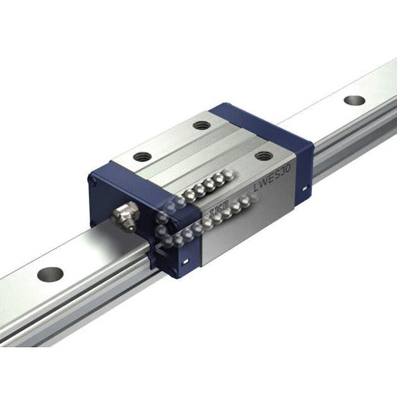 LWES20C1S1 リニアウェイE・LWES ブロック形 下方向取付形状 LWES20C1S1 リニアウェイE・LWES ブロック形 下方向取付形状