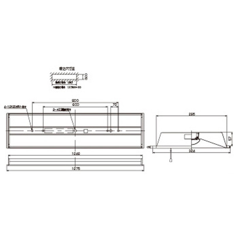 ####β東芝 照明器具LED組み合せ器具 TENQOO埋込40形Cチャン調光 Cチャンネル回避器具 受注生産 {S2} β東芝 照明器具LED組み合せ器具 TENQOO埋込40形Cチャン調光