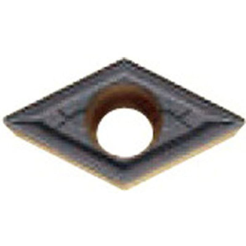 DCMT070202GK CA125P 旋削用チップ DCMT-GK (CA125P 鋼加工用) 京セラ 形状ひし形55° 逃げ角7度 コーナー半径0.2mm 1箱(10個)