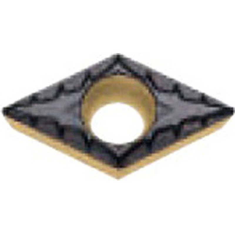 DCMT070204XP CA125P 旋削用チップ DCMT-XP (CA125P 鋼加工用) 京セラ 形状ひし形55° 逃げ角7度 コーナー半径0.4mm 1箱(10個)