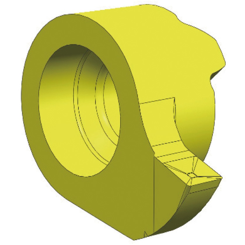RS10P.0150.1.D1TH35 ミニ 小径溝入れ加工用インサート RS10P～ 1箱(2個) HORN 【通販モノタロウ】 9,198円
