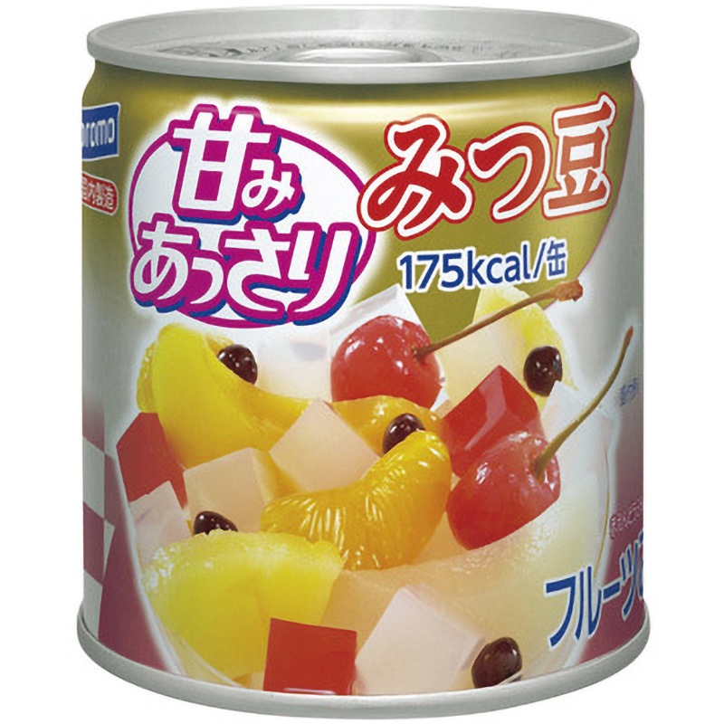 甘みあっさりみつ豆 1ケース(295g×24個) はごろもフーズ 【通販モノタロウ】