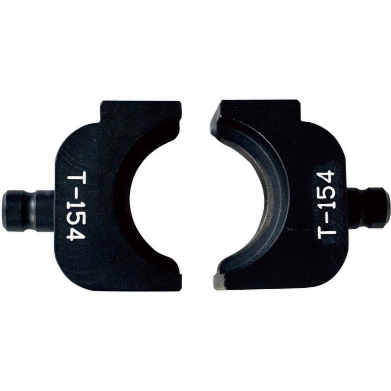 ETS190-D154 マルチパワーツール T型圧縮ダイス 西田製作所 1組(2個) ETS190-D154