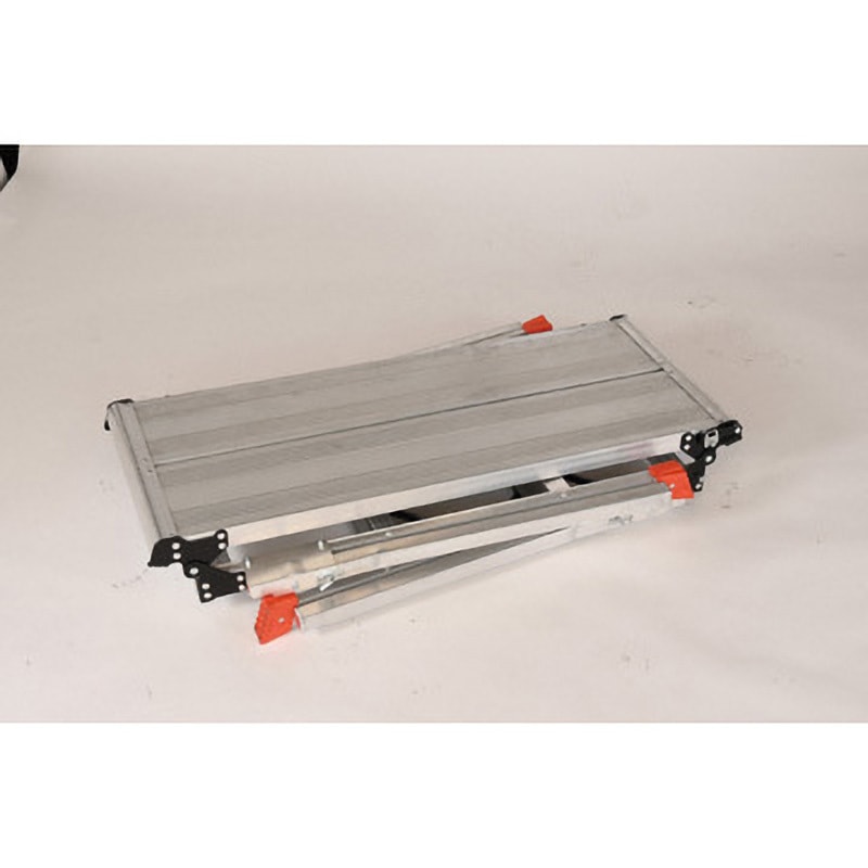 TDWT910-TE 手掛り棒付足場台 TRUSCO 天板高さ0.85m TDWT910-TE