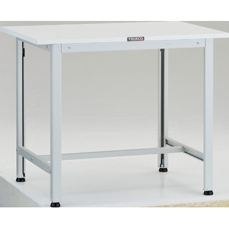 AO-0960 軽量作業台(基本タイプ) TRUSCO ポリ化粧製天板 荷重200kg 間口900mm奥行600mm高さ740mm  AO-0960
