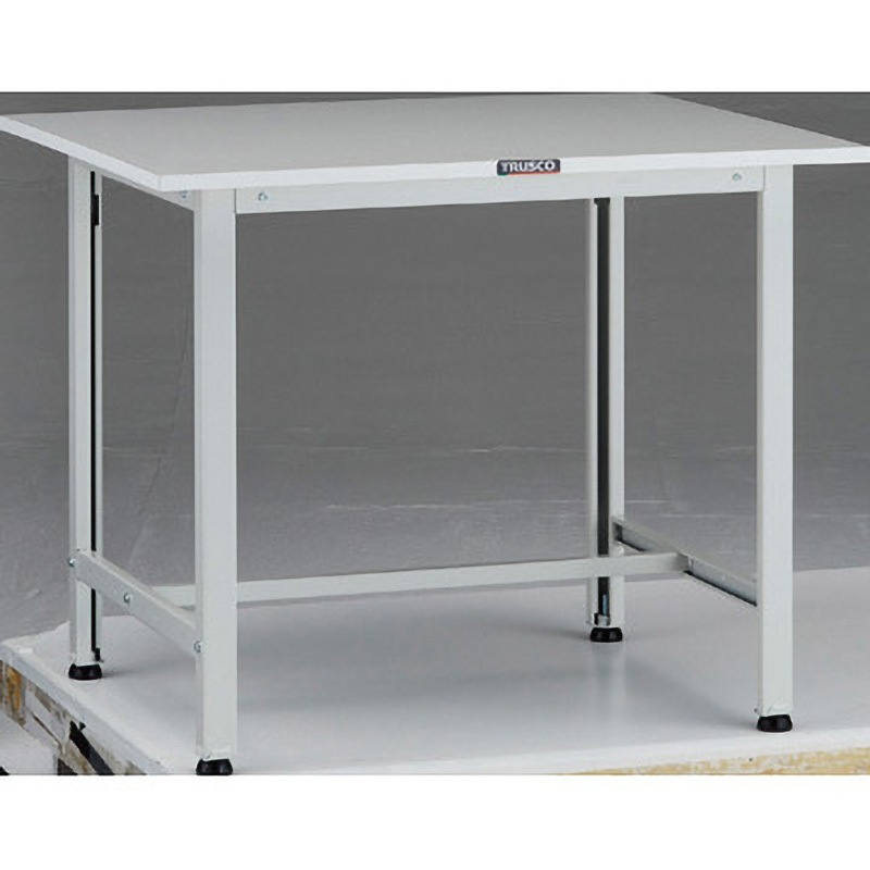 AOR-0975 軽量作業台(基本タイプ) TRUSCO リノリューム張り製天板 荷重200kg 間口900mm奥行750mm高さ740mm  AOR-0975