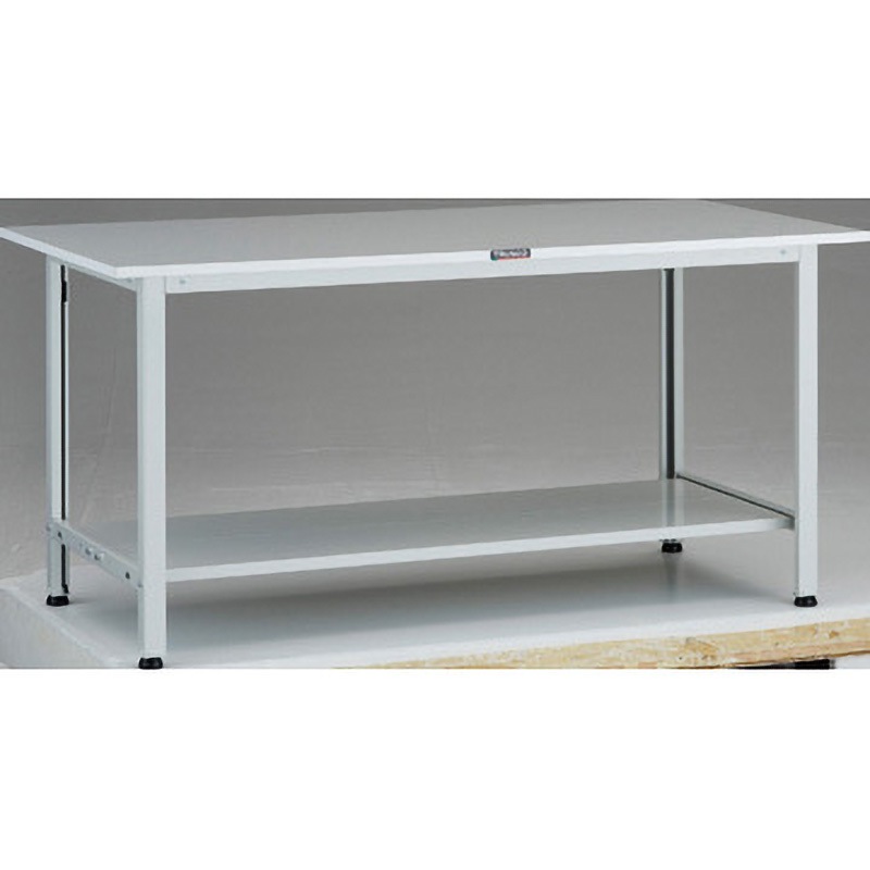 AOR-1560LT2 軽量作業台(下棚2枚付) TRUSCO リノリューム張り製天板 荷重200kg 間口1500mm奥行600mm高さ740mm  AOR-1560LT2