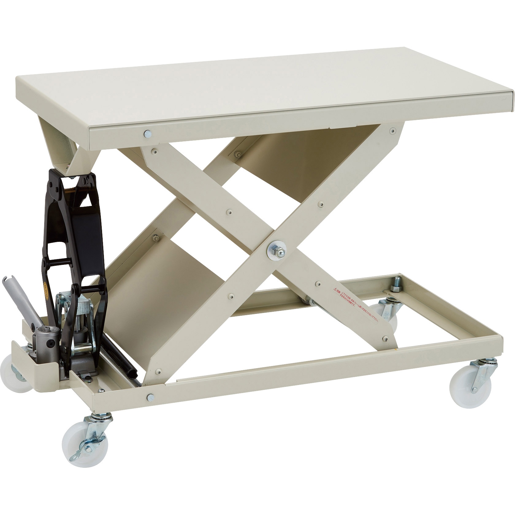 LHU-45-1 ローハイシステムリフター(油圧ジャッキ式) TRUSCO 荷重150kg