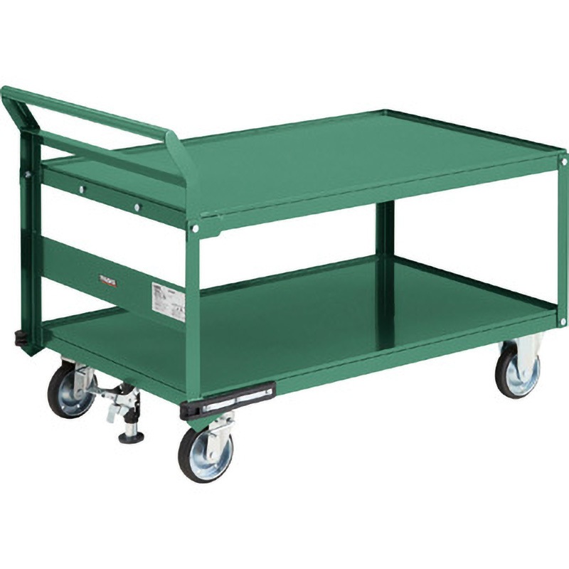 PH-12RSS 鋼鉄製運搬車(片袖2段タイプ・コボレ止め付) TRUSCO 荷台幅750mm荷台奥行1200mm  PH-12RSS