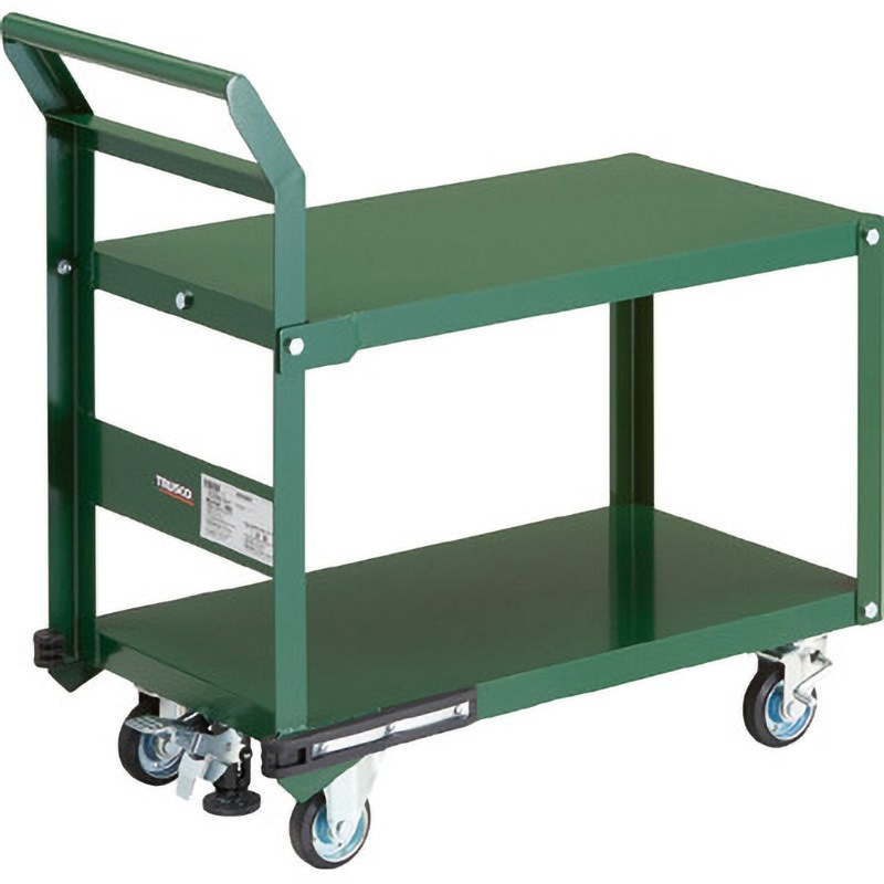 PH-32SS 鋼鉄製運搬車(片袖2段タイプ) TRUSCO 荷台幅450mm荷台奥行800mm  PH-32SS