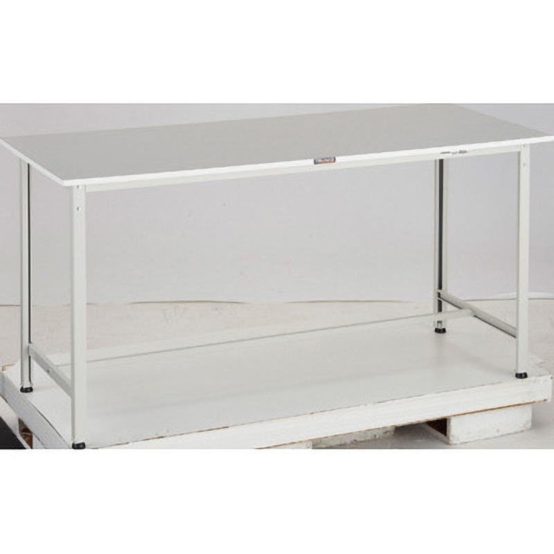 HRAE2-1860 W 軽量立ち作業台(基本タイプ・RoHS2対応天板) TRUSCO 荷重300kg 間口1800mm奥行600mm高さ900mm  HRAE2-1860 W