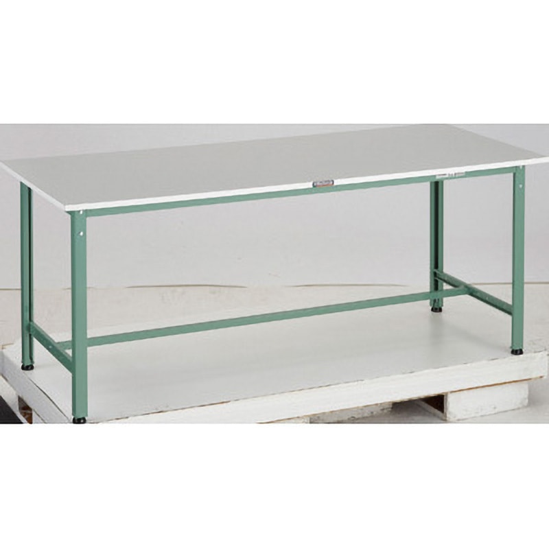 RAE2-1860 軽量作業台(基本タイプ・RoHS2対応天板) TRUSCO 荷重300kg 間口1800mm奥行600mm高さ740mm  RAE2-1860