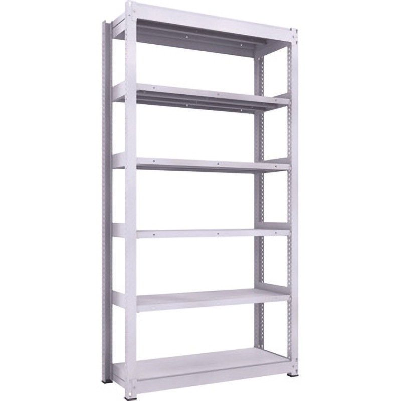 TUG600-84S-6 中量ボルトレス棚TUG型(600kgタイプ、高さ2400mm) TRUSCO ホワイト色 荷重3000kg 奥行492mm  TUG600-84S-6 45,487円