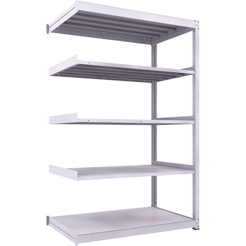 TUG300-85Z-5B 中量ボルトレス棚TUG型(300kgタイプ、高さ2400mm) TRUSCO ホワイト色 5段   TUG300-85Z-5B 51,588円