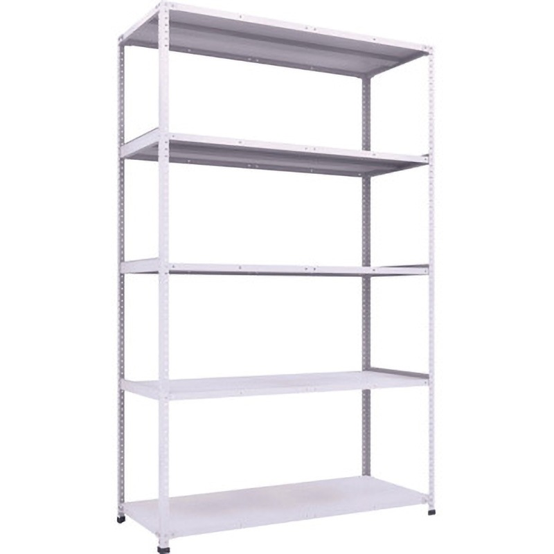 TLA85L-15 軽中量棚TLA型(開放型・150kgタイプ、高さ2400mm) TRUSCO ホワイト色 荷重1000kg 奥行600mm  TLA85L-15