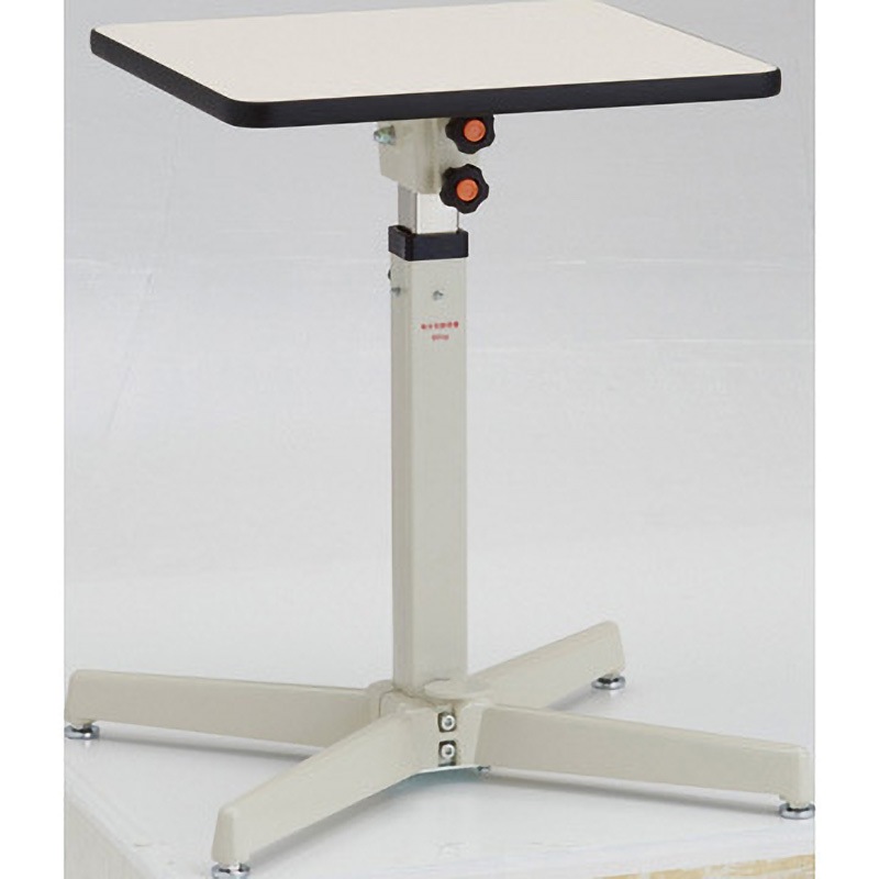 LH-F451M ローハイシステム テーブル(フリーロック式補助デスク) TRUSCO 間口450mm奥行450mm高さ610～760mm  LH-F451M