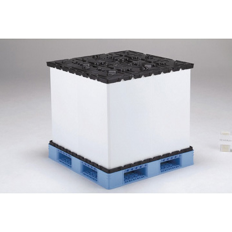 81220301BL510BK901 リターナブルパレットボックススマートパック サンコー(三甲) 1個 81220301BL510BK901