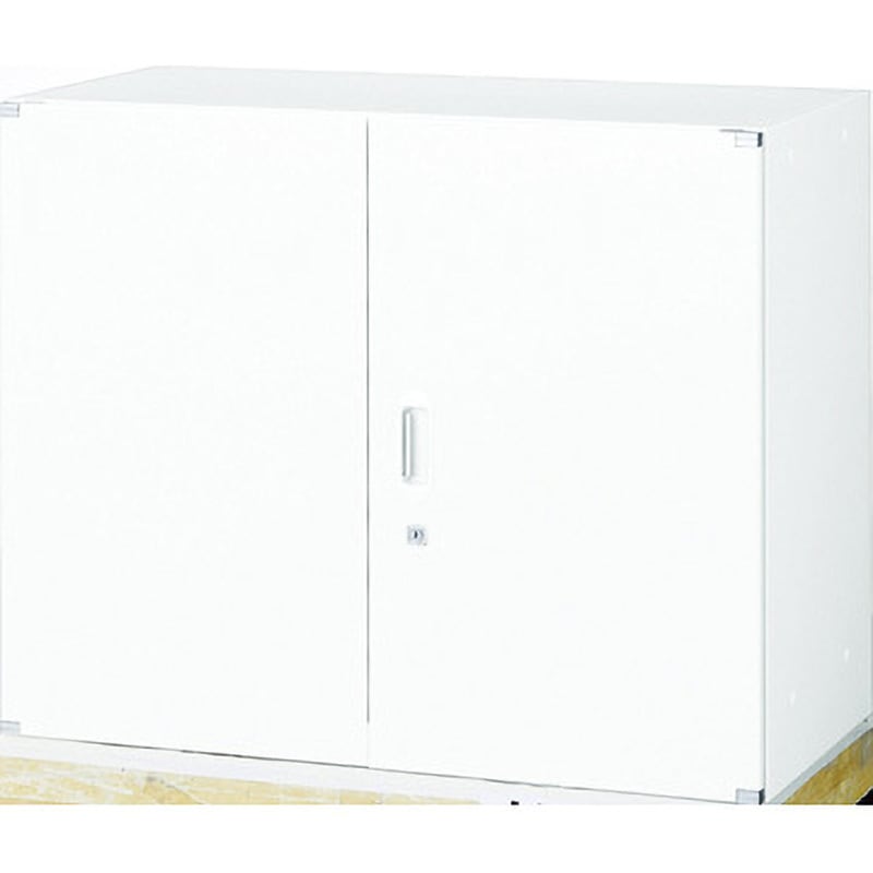 UFHW-7 ユニット型壁面書庫(両開き) TRUSCO ホワイト色 シリンダ錠 高さ720mm間口900mm奥行400mm  UFHW-7 28,587円