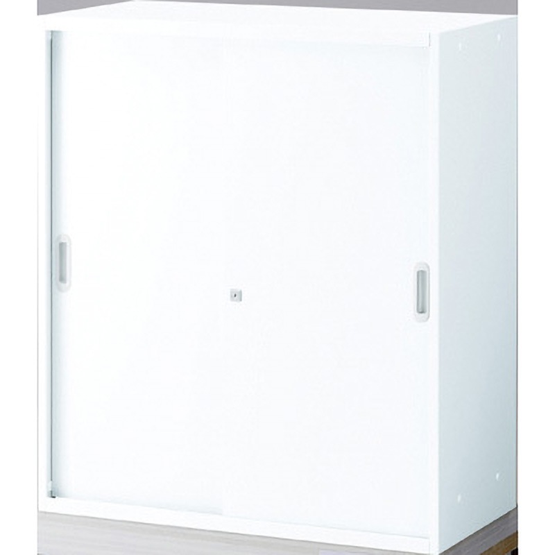 USRW-11 ユニット型壁面書庫(スチール引違い) TRUSCO ホワイト色   USRW-11