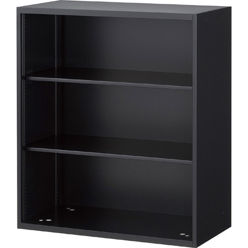 UOBK-11 U型壁面書庫(オープン) TRUSCO ブラック色 高さ1050mm間口900mm奥行450mm  UOBK-11