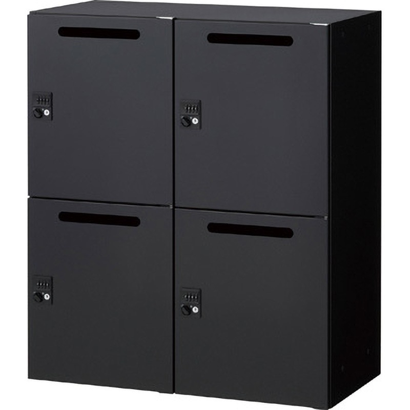 ULPBK-11 U型壁面書庫(パーソナルロッカー) TRUSCO 高さ1050mm間口900mm奥行450mm  ULPBK-11